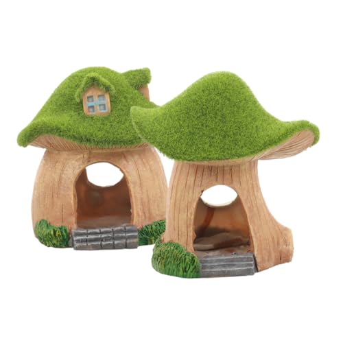 UPKOCH 2 Stück Aquarium Dekoration Moos Pilzhaus Fischversteck aus Resin Farbgebung Langlebig und Sicher als Rückzugsort und Spielplatz für Fische und Garnelen UPKOCH 2 Stück Aquarium Dekoration Moos Pilzhaus Fischversteck aus Resin Farbgebung Langlebig und Sicher als Rückzugsort und Spielplatz für Fische und Garnelen von UPKOCH