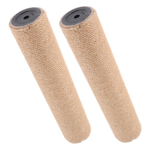 UPKOCH 2 Stück Austausch des Teppichkratzbaums Kratzbaum Für Katzen Kleiner Katzenkratzbaum Kratzbaumteil Für Katzen Katzenkratzstange Für Wohnungskatzen Katzenkratzerpol Hellbraun Sisal UPKOCH 2 Stück Austausch des Teppichkratzbaums Kratzbaum Für Katzen Kleiner Katzenkratzbaum Kratzbaumteil Für Katzen Katzenkratzstange Für Wohnungskatzen Katzenkratzerpol Hellbraun Sisal von UPKOCH