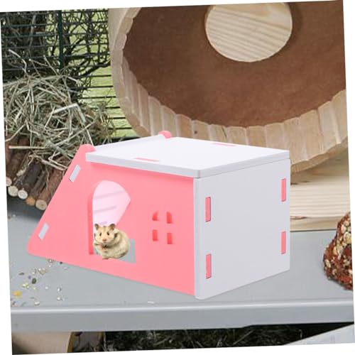 UPKOCH 2 Stück Hamster Schlafhöhle aus PVC Kleines Nagetier Versteck und Spielhaus Geeignet für Hamster und Chinchilla für Käfig und Habitat von UPKOCH