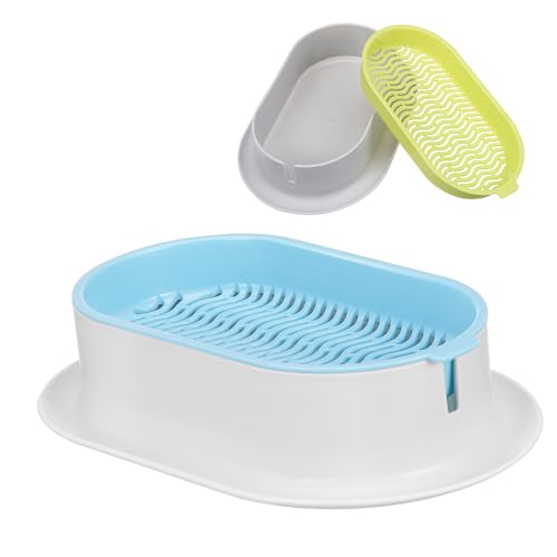 UPKOCH 2 Stück Hydroponische Katzengras Box Pflanzenbox für Katzen Platzsparend Bedienen Bietet Gesunde Snacks für Katzen Design von UPKOCH