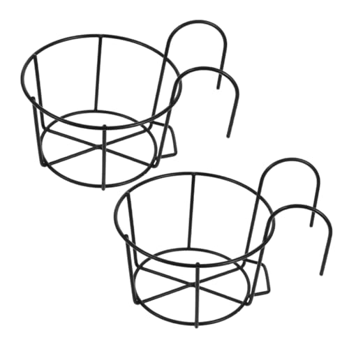 UPKOCH 2 Stück Kaninchen-Heufutterautomat Hasen Heuraufe Käfighängegrashalter Hay Rack kleines Tier Kleiner Heuheuder Metall -Heu -Feeder für Kaninchen Kleintier-Grashalter Eisen Black von UPKOCH