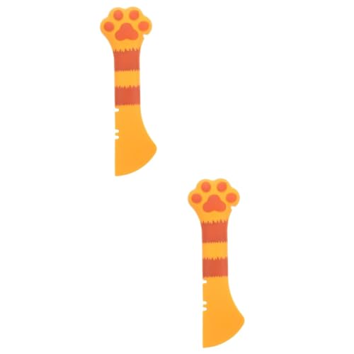 UPKOCH 2 Stück Katzenfutterlöffel mit Dosenöffnerfunktion Langlebiger Lebensmittelechter Petscoop für Nassfutter Leicht zu Reinigen Multifunktionaler Futterlöffel für Katzenfutterdosen von UPKOCH