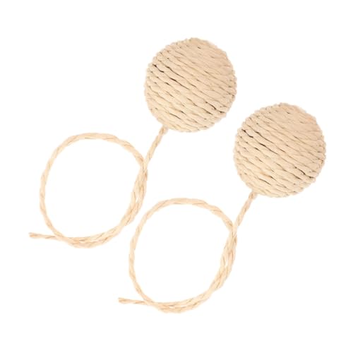 UPKOCH 2 Stück Katzenklettergerüst Ersatzball Kätzchenspielzeug Katzenkratzspielzeug Katzenspielzeug Für Hauskatzen Katzenspielzeug Kätzchenspielzeug Interaktives Sisal UPKOCH 2 Stück Katzenklettergerüst Ersatzball Kätzchenspielzeug Katzenkratzspielzeug Katzenspielzeug Für Hauskatzen Katzenspielzeug Kätzchenspielzeug Interaktives Sisal von UPKOCH