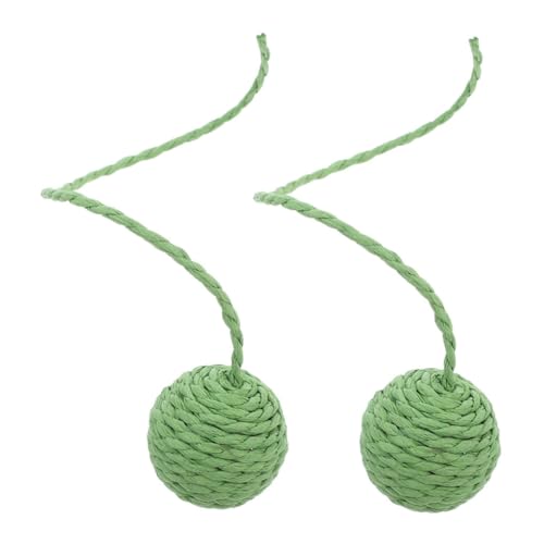 UPKOCH 2 Stück Katzenklettergerüst Ersatzball Katzenspielzeug Kratzspielzeug Katzenkratzball Katzenkratzbaum Katzenspielzeug Für Hauskatzen Sisal Katzenkratzbaum Papier Grün UPKOCH 2 Stück Katzenklettergerüst Ersatzball Katzenspielzeug Kratzspielzeug Katzenkratzball Katzenkratzbaum Katzenspielzeug Für Hauskatzen Sisal Katzenkratzbaum Papier Grün von UPKOCH