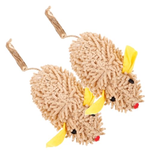 UPKOCH 2 Stück Katzenspielzeug Plüsch Mäuse mit Katzenminze Interaktive Leichte Spielmäuse für Katzen und Kätzchen Fördert Aktivität und Drinnen Spielende Katzen UPKOCH 2 Stück Katzenspielzeug Plüsch Mäuse mit Katzenminze Interaktive Leichte Spielmäuse für Katzen und Kätzchen Fördert Aktivität und Drinnen Spielende Katzen von UPKOCH