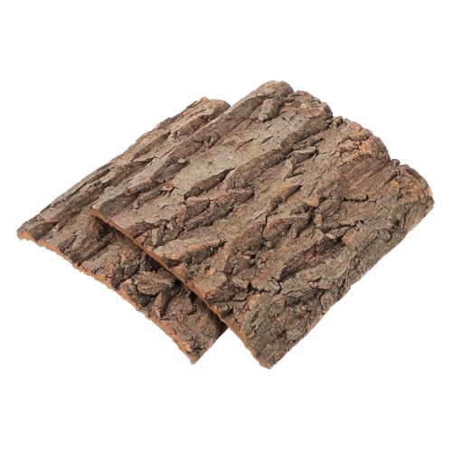 UPKOCH 2 Stück Korkrinde Klettermatte Habitat Dekoration für Geckos Chamäleons Eidechsen Schildkröten Tortoise Wanddeko für Aquarien und Terrarien UPKOCH 2 Stück Korkrinde Klettermatte Habitat Dekoration für Geckos Chamäleons Eidechsen Schildkröten Tortoise Wanddeko für Aquarien und Terrarien von UPKOCH