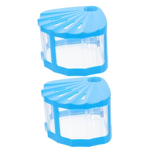 UPKOCH 2 Stück Mini Aquarium mit LED Beleuchtung Teiliges für Kleine Reptilien und Desktop Dekoration für Aquarienliebhaber UPKOCH 2 Stück Mini Aquarium mit LED Beleuchtung Teiliges für Kleine Reptilien und Desktop Dekoration für Aquarienliebhaber von UPKOCH