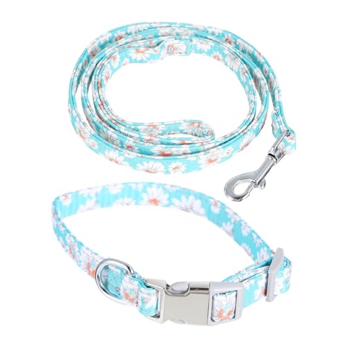 UPKOCH 2 Stück Pet Halsband Traktion Streifen Gehen für Hundeseil Hund Walking Leine groß Haustierzubehör haustierbedarf hundescheren Set seilspanner Hundeleine Verstellbarer Kragen Stoff von UPKOCH