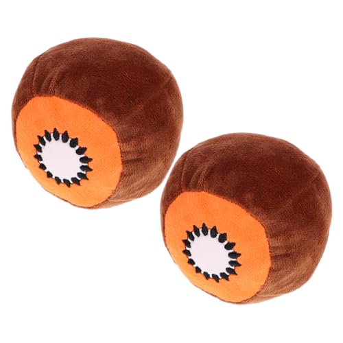 UPKOCH 2 Stück Quietschendes Kauspielzeug Kiwi Form für Interaktives zur Zahnpflege und Stressabbau Hochwertiges Plüschmaterial für Sicheres und Zahnreinigung UPKOCH 2 Stück Quietschendes Kauspielzeug Kiwi Form für Interaktives zur Zahnpflege und Stressabbau Hochwertiges Plüschmaterial für Sicheres und Zahnreinigung von UPKOCH