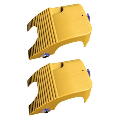 UPKOCH 2 Stück Schildkröten Kletterplattformen aus Gelb für Aquarien Kletterstand für Schildkröten zu Reinigen und Fördert EIN Gesundes Lebensumfeld von UPKOCH