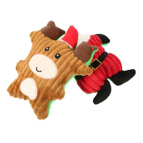 UPKOCH 2 Stück Sprachproduzierende Plüschspielzeug Welpenzubehör Hundeplüschspielzeug Quietschend Welpenspielzeug Mittelgroße Hunde Klein Hund Weihnachten Für Haustiere Kauer UPKOCH 2 Stück Sprachproduzierende Plüschspielzeug Welpenzubehör Hundeplüschspielzeug Quietschend Welpenspielzeug Mittelgroße Hunde Klein Hund Weihnachten Für Haustiere Kauer von UPKOCH