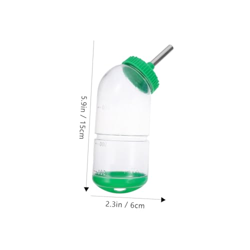 UPKOCH 2 Stück Teiliges Meerschweinchen Trinkflaschen Auslaufsicherer Haustier Wasserspender mit Glatter Oberfläche für Kaninchen Hamster und Kleine Nager Langlebig und Zufällige Farbe von UPKOCH