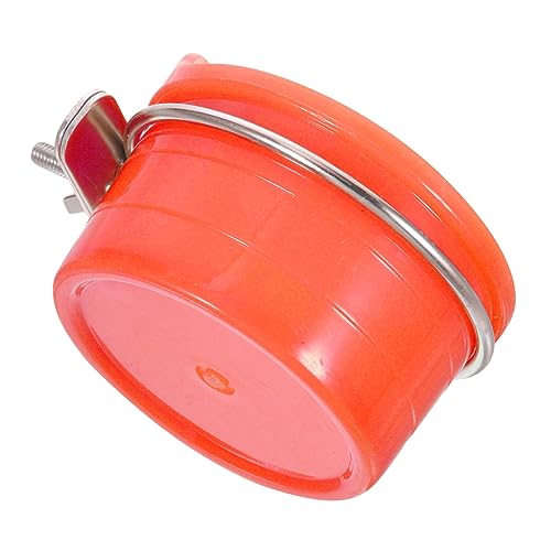UPKOCH 2 Stück Vogelfutterspender für Papageien Futter und Wasserbehälter für Nymphensittiche Hamster und Andere Kleintiere Reinigen Rotes Design UPKOCH 2 Stück Vogelfutterspender für Papageien Futter und Wasserbehälter für Nymphensittiche Hamster und Andere Kleintiere Reinigen Rotes Design von UPKOCH