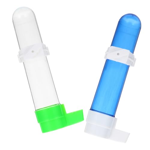 UPKOCH 2 Stücke Automatischer Wasserspender Für Papageien Vogelkäfig-zubehör Zum Aufhängen Wasserspender Für Sittiche Für Den Käfig Wasserspender Für Vogelkäfig Zucht Flasche Abs von UPKOCH