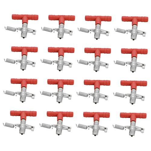 UPKOCH 20 Stück Automatischer Kaninchen Wasserspender Teilig Futter und Trinksystem für Haustiere Einfache Installation Geeignet für Kaninchen Meerschweinchen und von UPKOCH
