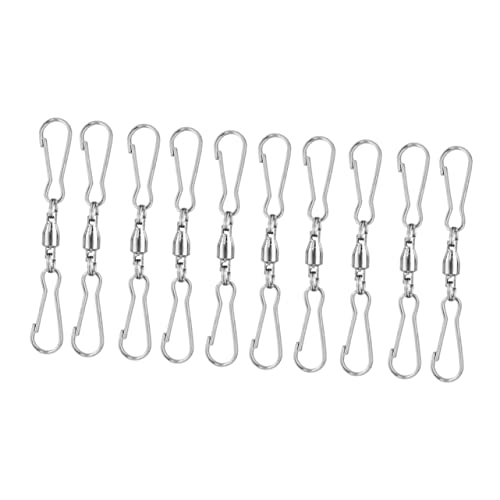 UPKOCH 20 Stück doppelter Clip doppelhaken gartenhäksler balkonhaken Kleidungsstück Haken zum Aufhängen Clips kleiderbügel Hakenclip für Vogelhäuschen Gartenbedarf Rostfreier Stahl Silver UPKOCH 20 Stück doppelter Clip doppelhaken gartenhäksler balkonhaken Kleidungsstück Haken zum Aufhängen Clips kleiderbügel Hakenclip für Vogelhäuschen Gartenbedarf Rostfreier Stahl Silver von UPKOCH
