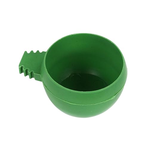 UPKOCH 20Stücke Taube Fütterungsschalen Futter und Wasserbecken für Kleine für Tauben Papageien Co zu Reinigen Effektiver Schutz Verschmutzung von UPKOCH
