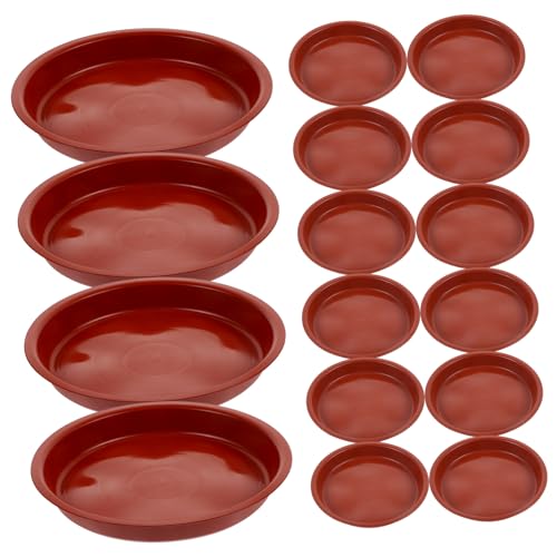 UPKOCH 20Stücke Tropfschalen Für Topfpflanzen Untersetzer Für Blumentöpfe Untertassen Für Drinnen Und Draußen Für Haushaltspflanzen Und Gartenbedarf von UPKOCH