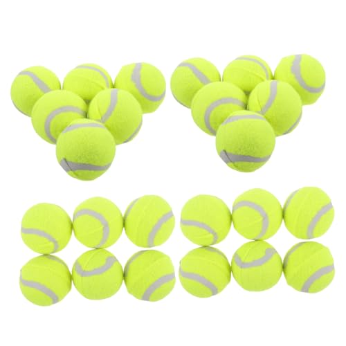 UPKOCH 22 Stück Teiliges Hundespielzeug Bouncy Tennisbälle aus Robustem Gummi für Kleine Mittlere und Große Hunde Interaktive Kauspielzeuge zur Spiel und Trainingseinheit Fördert UPKOCH 22 Stück Teiliges Hundespielzeug Bouncy Tennisbälle aus Robustem Gummi für Kleine Mittlere und Große Hunde Interaktive Kauspielzeuge zur Spiel und Trainingseinheit Fördert von UPKOCH