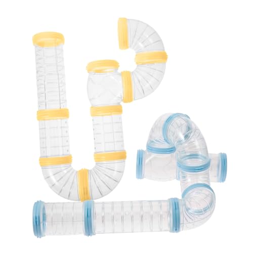 UPKOCH 2Sätze Hamster Tunnelset für Käfige Teiliges DIY Rohrsystem aus Robustem Material Verbindungsschiene für Hamster Ratten und Andere Kleine Haustiere Fördert Aktives UPKOCH 2Sätze Hamster Tunnelset für Käfige Teiliges DIY Rohrsystem aus Robustem Material Verbindungsschiene für Hamster Ratten und Andere Kleine Haustiere Fördert Aktives von UPKOCH