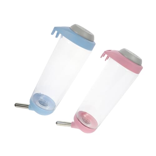 UPKOCH 2stücke Haken-Design Wasserflasche Für Hunde Zum Aufhängen Automatischer Wasserspender Für Haustiere Pet Haken Wasserflasche Zum Aufhängen Für Katzen Und Kleine Hunde Pet von UPKOCH
