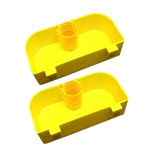 UPKOCH 2Stücke Automatischer Vogel Wasserzulieferer für Käfige Hochwertige Papageien Trinkflasche für Wellensittiche Tauben und Andere Langlebig von UPKOCH