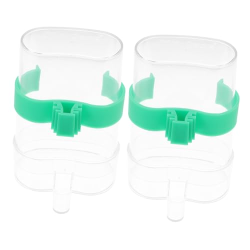 UPKOCH 2stücke Automatischer Wasserspender Für Vögel Mit Schlitzen Elastischer Kunststoffkonstruktion Transparentem Dickschlauch Für Einfache Fütterung Und Pflege Von Heimvögeln von UPKOCH
