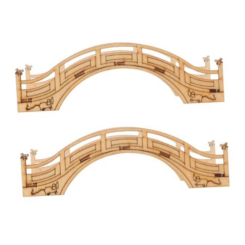 UPKOCH 2Stücke Holzleiter Für Kleine Haustiere Multifunktionale Kletterbrücke Für Hamster Chinchillas Und Ratten Für Nager Und Klettermöglichkeiten von UPKOCH