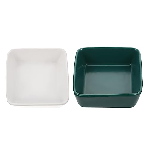 UPKOCH 2Stücke Keramische Fütterungsschale für Hamster und Meerschweinchen Bissfeste Futter und Wassernäpfe Hygienisch Reinigen Futterlösung für Kleine UPKOCH 2Stücke Keramische Fütterungsschale für Hamster und Meerschweinchen Bissfeste Futter und Wassernäpfe Hygienisch Reinigen Futterlösung für Kleine von UPKOCH
