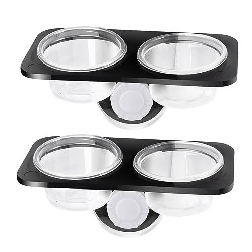 UPKOCH 2Stücke Reptilien Futter und Wasserschalen Teilig Doppeltes Design für Terrarien aus Robustem Material für Haltung von Reptilien und Wirbellosen UPKOCH 2Stücke Reptilien Futter und Wasserschalen Teilig Doppeltes Design für Terrarien aus Robustem Material für Haltung von Reptilien und Wirbellosen von UPKOCH