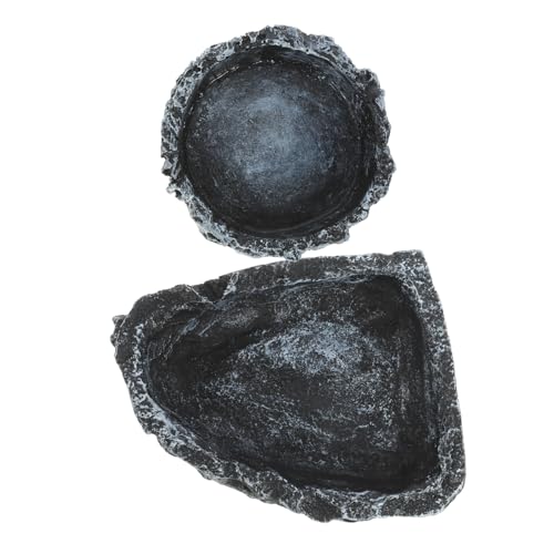 UPKOCH 2 Stück Reptilien Wassernapf für Schildkröten und Eidechsen Lebensmittelechtes Harz Praktisch für Futter und Wasser für Kleine Reptilien Handlich und Sicher UPKOCH 2 Stück Reptilien Wassernapf für Schildkröten und Eidechsen Lebensmittelechtes Harz Praktisch für Futter und Wasser für Kleine Reptilien Handlich und Sicher von UPKOCH