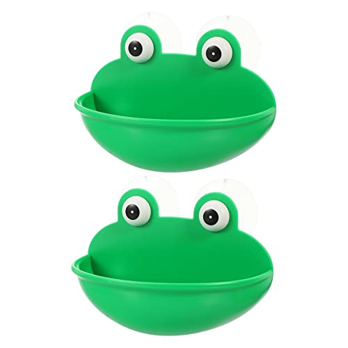 UPKOCH 2Stücke Saugnapf Reptil Stand für Gecko Lebensraum Wasserschale für Reptilien Dekorative Restplattform für Terrarien für Eidechsen und Frösche von UPKOCH