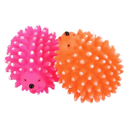 UPKOCH 2Stücke Teiliges Cartoon Igel Quietschspielzeug aus Latex für Haustiere Kauspielzeug zur Zahnpflege und Stressreduktion für Hunde und Kleine Tiere Farblich Zufällig UPKOCH 2Stücke Teiliges Cartoon Igel Quietschspielzeug aus Latex für Haustiere Kauspielzeug zur Zahnpflege und Stressreduktion für Hunde und Kleine Tiere Farblich Zufällig von UPKOCH