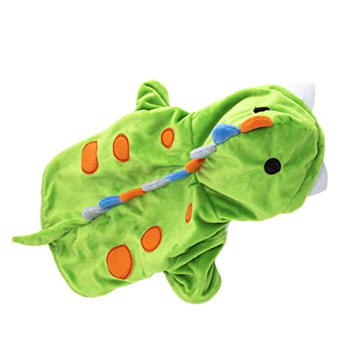 UPKOCH 3 Stck. Lustiges Haustier Kostüm Dinosaurier Design Leichte Hundebekleidung mit Kreativem Cosplay für Halloween Bequemes und Einfach Anzuziehendes Outfit für Katzen und Kleine von UPKOCH