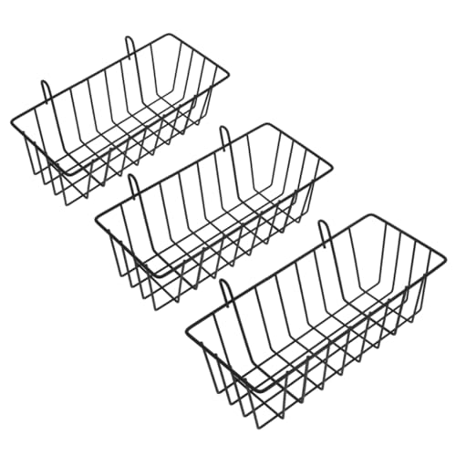 UPKOCH 3 Stück Kaninchen Heuraufe Gestell Heuhalter Für Kaninchen Klein Hasenfutterstelle Meerschweinchen-futterstation Für Den Käfig Fütterung Futterspender Vieh Schmiedeeisen Black von UPKOCH