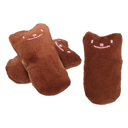 UPKOCH 3 Stück Katzenminze Haustier für Wohnungskatzen drinnen Post katzenspielzeug Interactive cat Toy pluscheltier Play zahnspielzeug für kätzchen Stofftier für Katzen Plüsch von UPKOCH