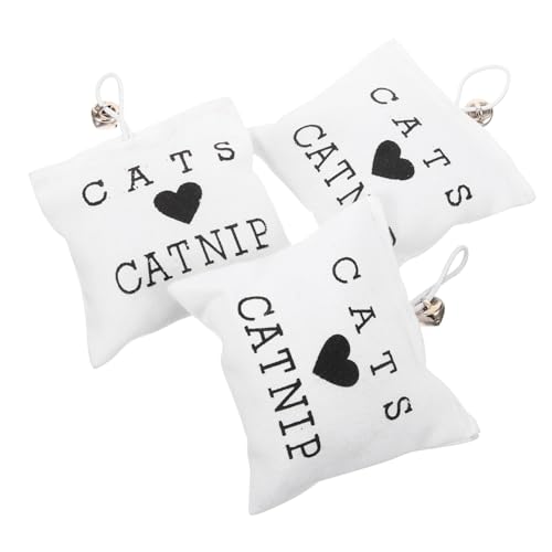 UPKOCH 3 Stück Katzenminze Kauspielzeug für Katzen mit Stickerei und Canvas Zahnpflege Spielzeuge Zufällige für Drinnen und Draußen Zufällige Farbe UPKOCH 3 Stück Katzenminze Kauspielzeug für Katzen mit Stickerei und Canvas Zahnpflege Spielzeuge Zufällige für Drinnen und Draußen Zufällige Farbe von UPKOCH