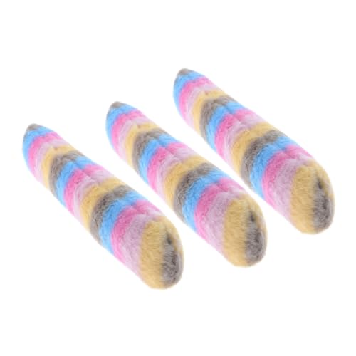 UPKOCH 3 Stück Plüschtiere für Haustiere interaktives katzenspielzeug Interactive cat Toy drinnen Katzenminze gefülltes Kissenspielzeug für Katzen Kätzchen Beißspielzeug PP-Baumwolle von UPKOCH