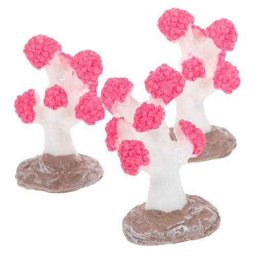 UPKOCH 3 Stück Teiliges Aquarium Korallen Ornament aus Resin Stabile Künstliche Korallen Skulpturen Kompakte Deko für Fischbecken Geeignet für Verschiedene Aquarien und von UPKOCH
