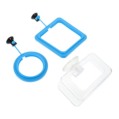 UPKOCH 3 Stück Teiliges Futterring für Aquarium mit Saugnapf Transparentes Futterkreis Tool zur Fütterung von Garnelen und Kleinen Tropischen Fischen Geeignet für Süß und Einfach zu UPKOCH 3 Stück Teiliges Futterring für Aquarium mit Saugnapf Transparentes Futterkreis Tool zur Fütterung von Garnelen und Kleinen Tropischen Fischen Geeignet für Süß und Einfach zu von UPKOCH