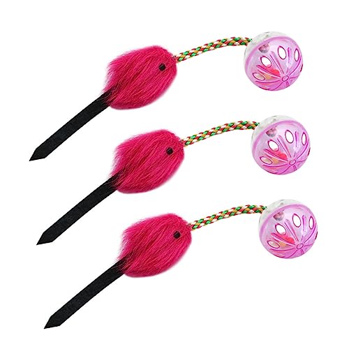 UPKOCH 3 Stück Teiliges Interaktives Katzenspielzeug mit Glocken Lustige Katzenbälle für Kätzchen und Tragbar für Training zu Hause UPKOCH 3 Stück Teiliges Interaktives Katzenspielzeug mit Glocken Lustige Katzenbälle für Kätzchen und Tragbar für Training zu Hause von UPKOCH