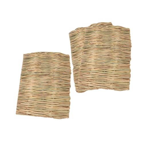 UPKOCH 3 Stück Teiliges Kleine Natur Seetang Matten als Nagerbett Langlebige Kaubeständige Einstreu und Schlafmatten für Kaninchen Meerschweinchen und Kleintiere zur Zahnpflege von UPKOCH