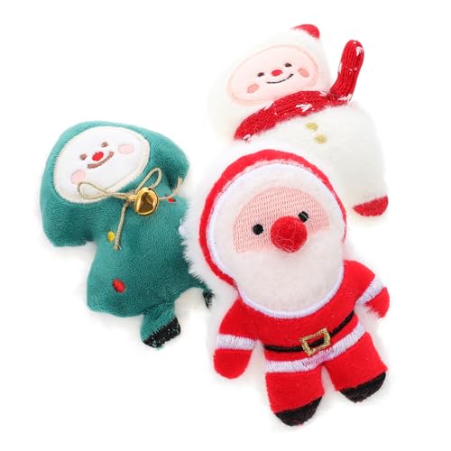 UPKOCH 3 Stück Teiliges Weihnachts Katzenspielzeug aus Interaktive und Langlebige Kautoys für Katzen und Kätzchen Schneemann Weihnachtsbaum Weihnachtsmann UPKOCH 3 Stück Teiliges Weihnachts Katzenspielzeug aus Interaktive und Langlebige Kautoys für Katzen und Kätzchen Schneemann Weihnachtsbaum Weihnachtsmann von UPKOCH