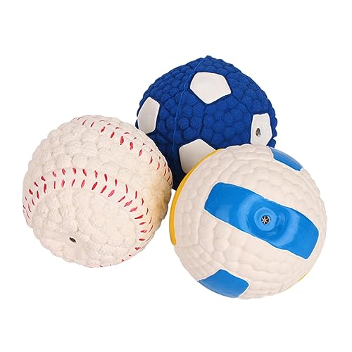 UPKOCH 3 Stück Zahnmolar -Latex -Spielzeugball Interaktives Haustierspielzeug mit Stichworte Interaktives Hundespielzeug für Haustier Hund lustiges Ballspielzeug Emulsion Bunt UPKOCH 3 Stück Zahnmolar -Latex -Spielzeugball Interaktives Haustierspielzeug mit Stichworte Interaktives Hundespielzeug für Haustier Hund lustiges Ballspielzeug Emulsion Bunt von UPKOCH