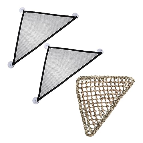 UPKOCH 3 Teiliges Set Eidechsen Hängematte Meerschweinchenkäfig Einsiedlerkrebs Aufbewahrungsgrube Frettchen Haustiergehege Rattenkäfig Hamsterkäfige Kaninchen von UPKOCH