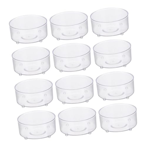UPKOCH 30 Stück Teiliges Transparentes Reptilienfutter und Wassernapf Multifunktionale rutschfeste Terrariennäpfe Geeignet für Eidechsen Geckos Schlangen und UPKOCH 30 Stück Teiliges Transparentes Reptilienfutter und Wassernapf Multifunktionale rutschfeste Terrariennäpfe Geeignet für Eidechsen Geckos Schlangen und von UPKOCH