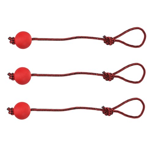 UPKOCH 3Stücke Hundekauspielzeug Teiliges Fetch Ball Für Welpen Interaktives Kauball Stressabbau Und Emotionale Unterstützung UPKOCH 3Stücke Hundekauspielzeug Teiliges Fetch Ball Für Welpen Interaktives Kauball Stressabbau Und Emotionale Unterstützung von UPKOCH