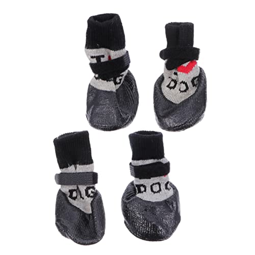 UPKOCH 4 Stück Anti Rutsch Hundeschuhe Aus Wolle Hundesocken Hundesocken Hundepfotenschutz Welpensocken Haustiersocken Heimtierbedarf Hundeschuhe Socken Haustierstiefel UPKOCH 4 Stück Anti Rutsch Hundeschuhe Aus Wolle Hundesocken Hundesocken Hundepfotenschutz Welpensocken Haustiersocken Heimtierbedarf Hundeschuhe Socken Haustierstiefel von UPKOCH