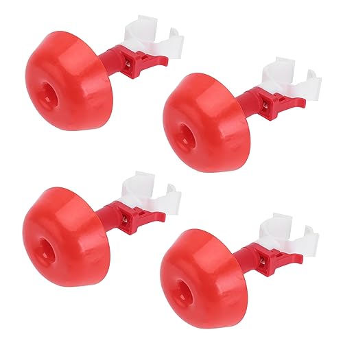 UPKOCH 4 Stück Automatischer Trinkbrunnen Hängend Wasserspender Für Hühner Schüssel Automatisches Hühnerwasser Hühnerfutter Automatische Hühnertränke Gewässer Geflügel Hühnerzubehör Rot UPKOCH 4 Stück Automatischer Trinkbrunnen Hängend Wasserspender Für Hühner Schüssel Automatisches Hühnerwasser Hühnerfutter Automatische Hühnertränke Gewässer Geflügel Hühnerzubehör Rot von UPKOCH
