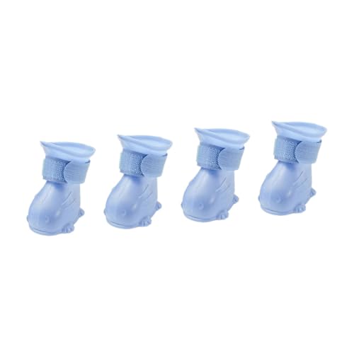 UPKOCH 4 Stück Hunderegenstiefel wasserdichte Tep Hundeschuhe rutschfest und Warm für Kleine Hunde bei Regenwetter Praktische und Langlebige Pfotenschutz Schuhe UPKOCH 4 Stück Hunderegenstiefel wasserdichte Tep Hundeschuhe rutschfest und Warm für Kleine Hunde bei Regenwetter Praktische und Langlebige Pfotenschutz Schuhe von UPKOCH